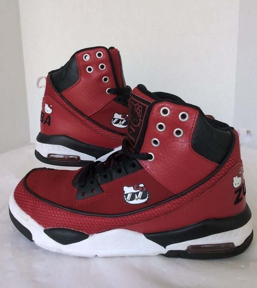 Zumba x Hello Kitty High-Top Dance Sneakers RARE Size 7 Leather